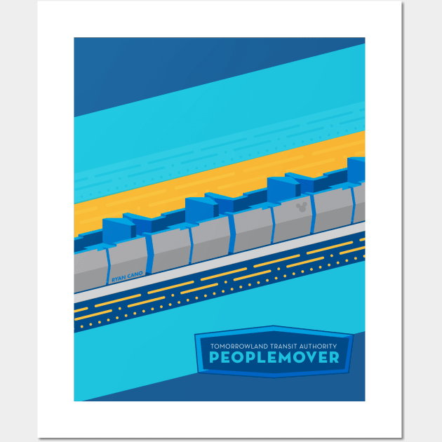 People Mover Wall Art by keystonemagic